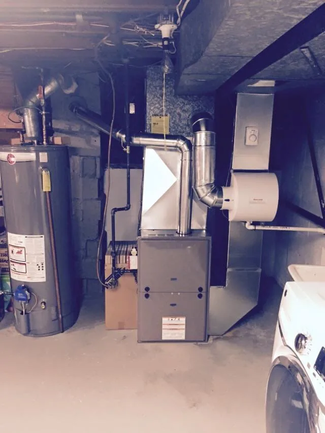 Six Star Heating & Cooling — Furnace with whole-home humidifier