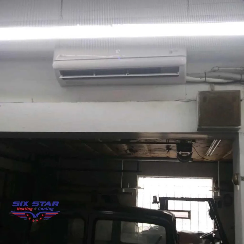 Six Star Heating & Cooling — Ductless mini-split — indoor unit