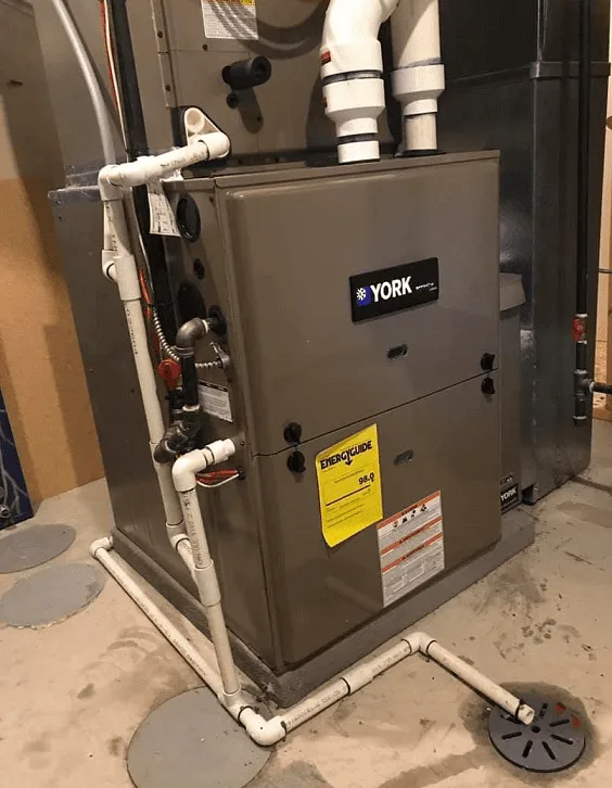 Six Star Heating & Cooling — Furnace replacement — clean fit-up