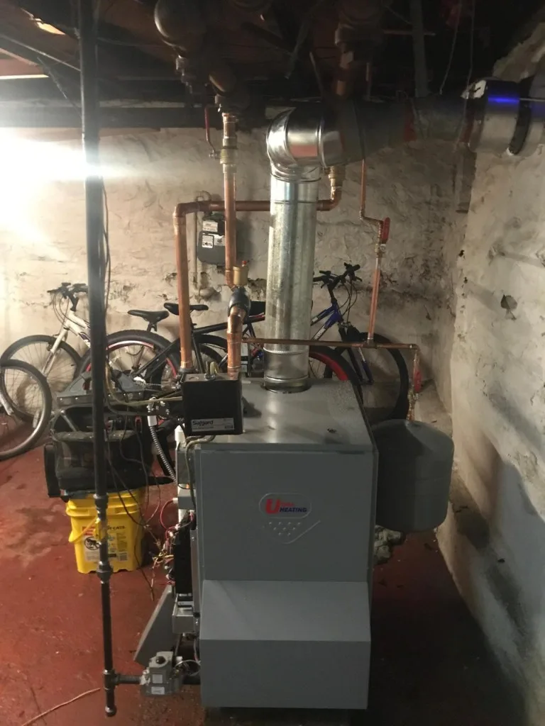 Six Star Heating & Cooling — Hydronic boiler completed