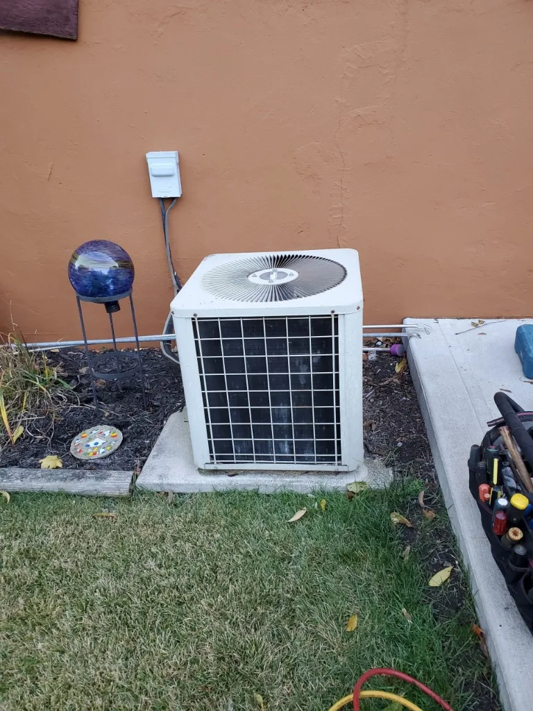Six Star Heating & Cooling — Before: legacy AC