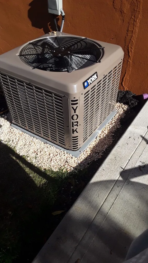 Six Star Heating & Cooling — After: new AC condenser